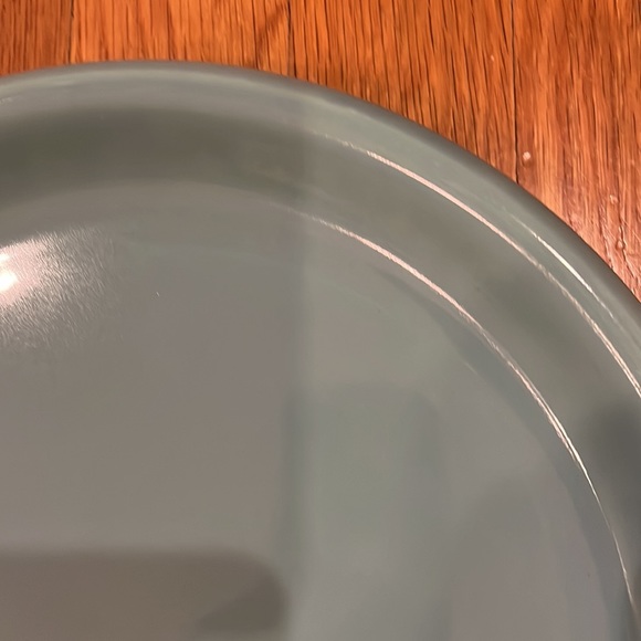 RARE - Crown Corning 11" Dinner Plates - Italy "B-6" - Prego Aqua Teal Turquoise - Picture 3 of 10